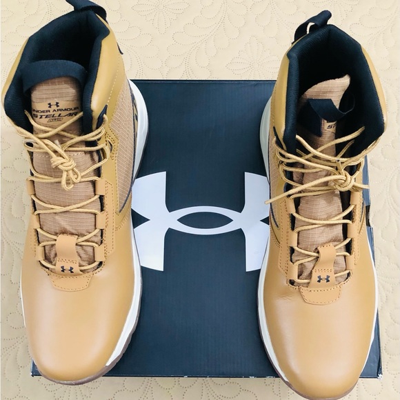 NEW..MEN SIZE 12 UNDER ARMOUR STELLAR G2 6” TACTICAL HIKING BOOTS WITH BOX - Picture 1 of 15